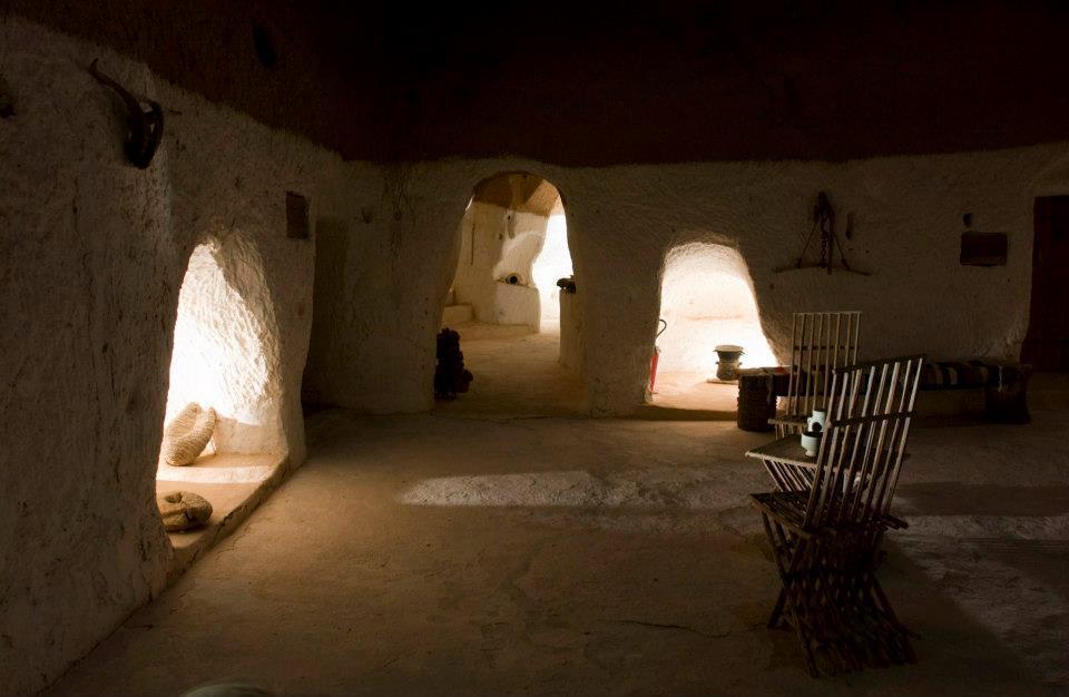 مبيت وإفطار Au Trait D'Union Tijma Matmata المظهر الخارجي الصورة